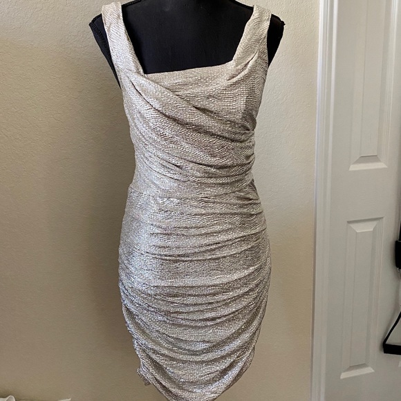express silver dress